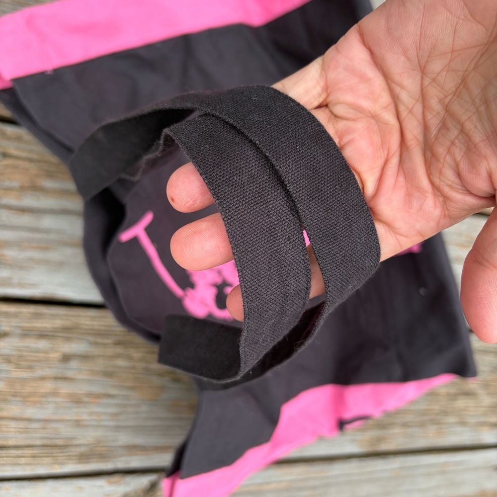Polo by Ralph Lauren Big Pony Black Tote Pink Accents EST 2000 - Picture 4 of 9